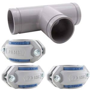 TruLink Equal Tee with Couplings